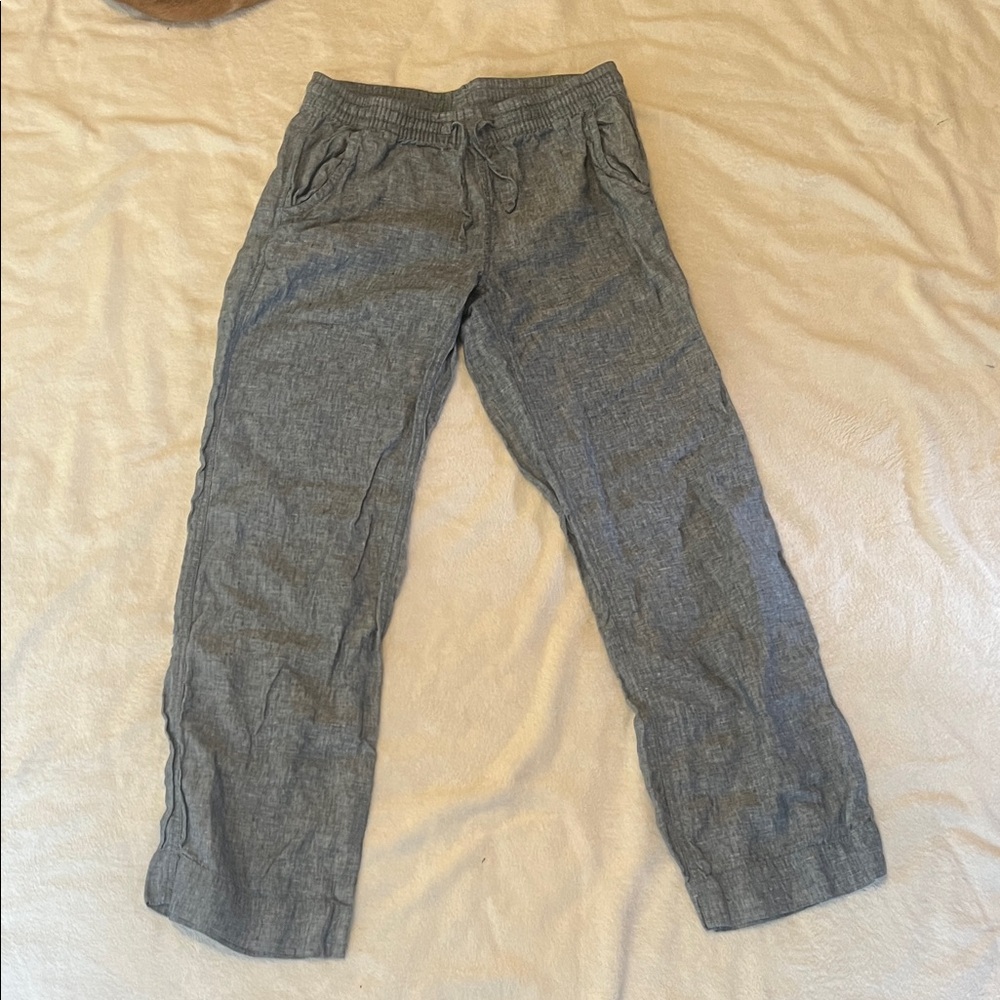 LL BEAN LINEN PANTS
